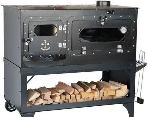 Wood burning stove cooker - wood, stove,
