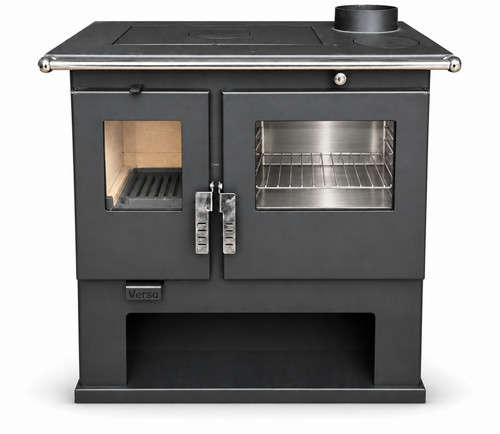 Wood burning range - burning, cooker