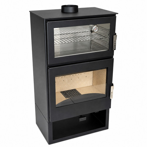 Wood burning range cooker 11kw - burning,