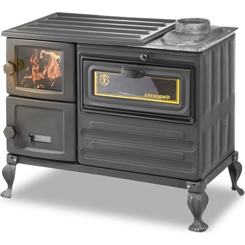 Enameled cast iron wood - iron,