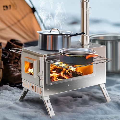 Camping tent stove wood - tent,