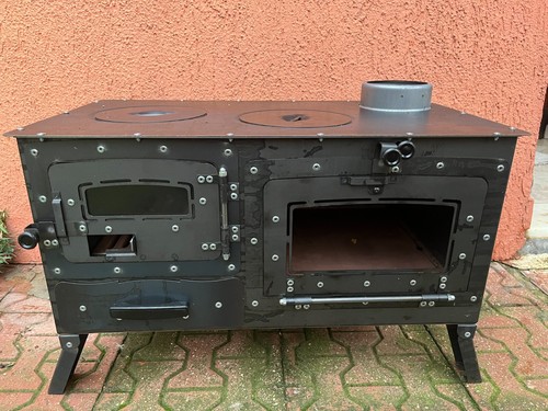 Camping wood burning stove
