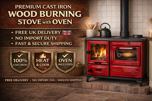 Cast iron wood - wood, stove