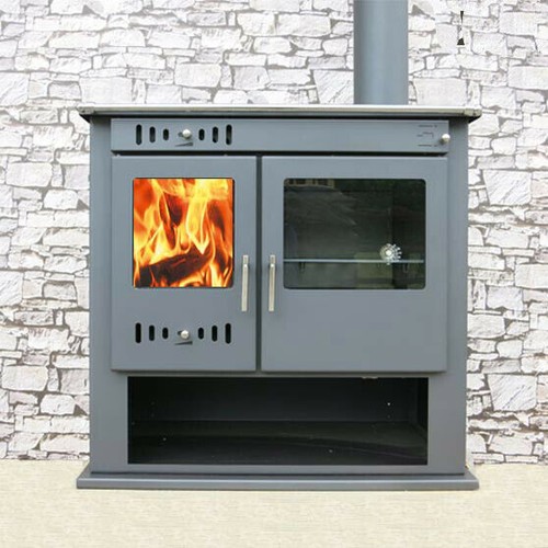 Wood burning range cooker - wood,