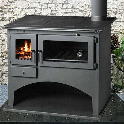Wood burning range - wood, stove