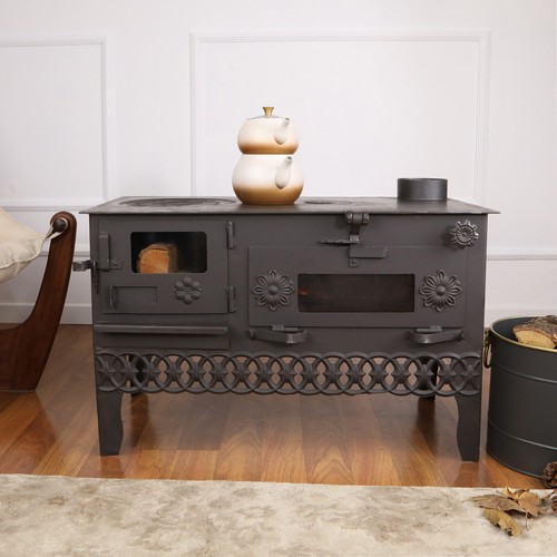 Wood burning stove - wood, stove,