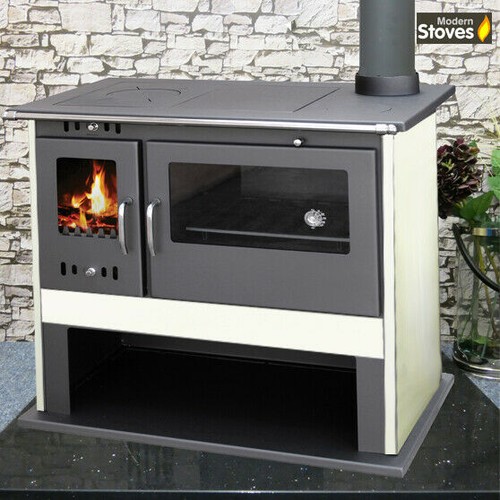 Wood burning range stove oven - wood,