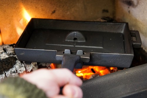 Cast iron panini cooker - cast,