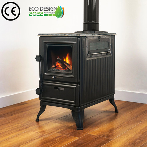 Cast iron cooker wood - iron,