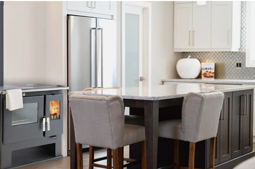 Wood burning range - wood,